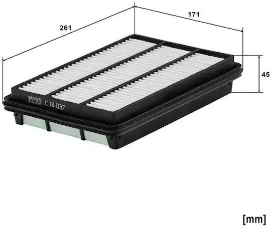Mann-filter Air Filter C 18 037