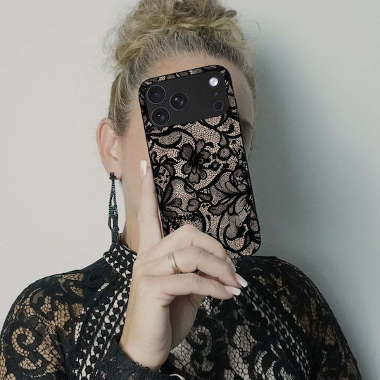Θήκη Sonique Diva Series Nothing Phone 4a Pro Μαύρη Δαντέλα