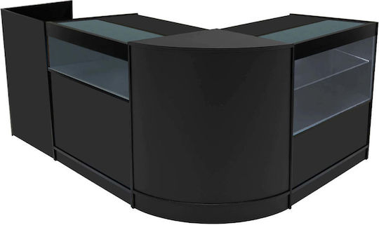 Gravity Led Shop Counter Set B900 C900 Tb60 & Cm60 Schwarz