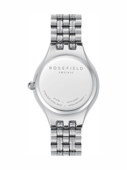 Women's Battery Watch with Metal Bracelet Gold/Silver