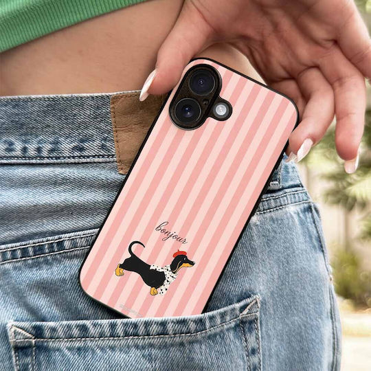 Θήκη Sonique Stripe Stories Series Nothing Phone 4a Pro Bonjour Puppy