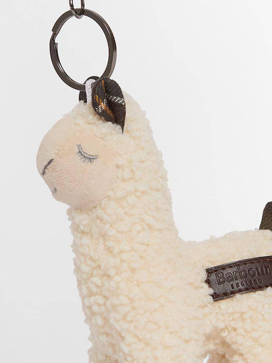 Barbour Animal Bag Charm Ecru Accessory Unisex Ecru Uac0317-cr31