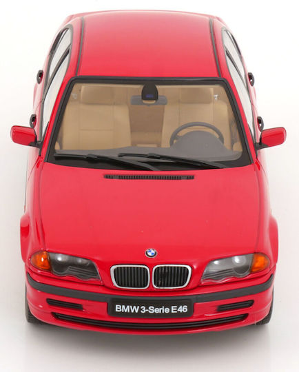 Model Mașină BMW Seria 3 E46 Sedan 1999 Roșu Scara 1:18 Kk Scale