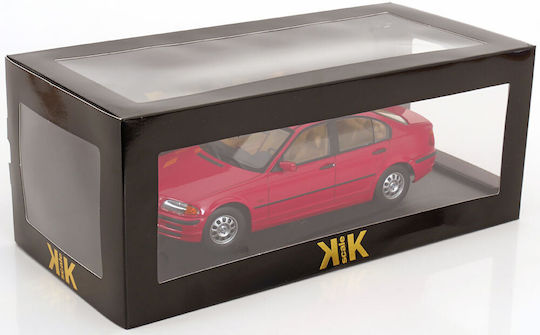 Model Mașină BMW Seria 3 E46 Sedan 1999 Roșu Scara 1:18 Kk Scale