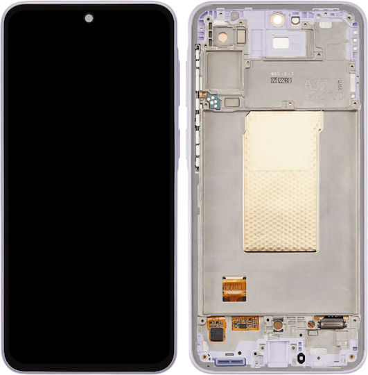 Samsung екран Samsung Galaxy A37 5G Super AMOLED дисплей с рамка Лавандула