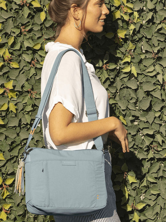 Women's Light Blue Shoulder Bag