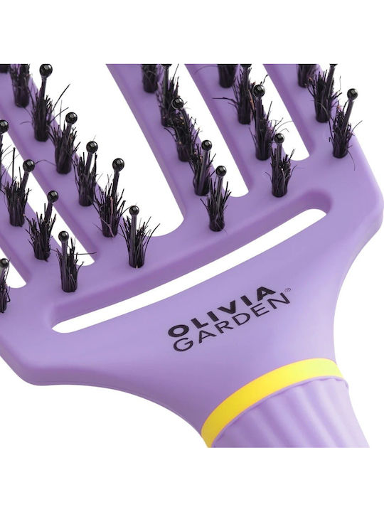 Olivia Garden Kids Hair Brush Purple