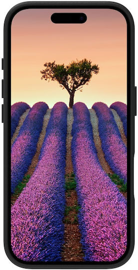dbramante1928 Back Cover Piele Negru (iPhone 17)