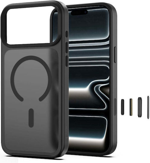Tech-Protect Magmat Magsafe Cc Iphone 17 Pro Max 18 Pro Max Матово Черен 5906302325276
