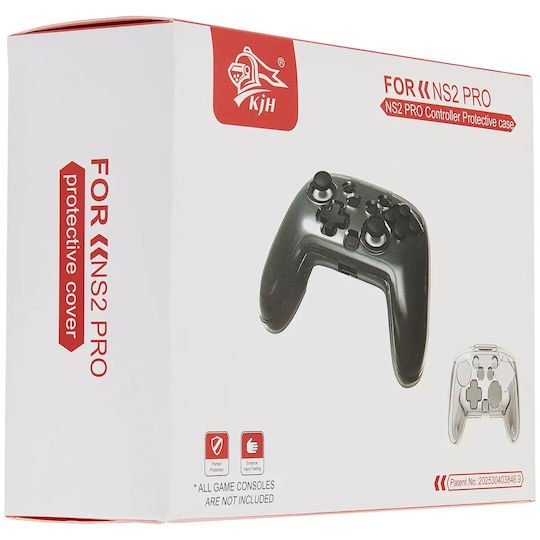 Protective Case Nintendo Switch 2 Pro Controller Clear