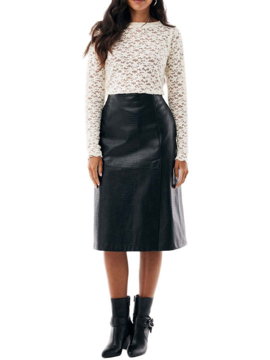 Bluza Damă Mânecă Lungă Ecru