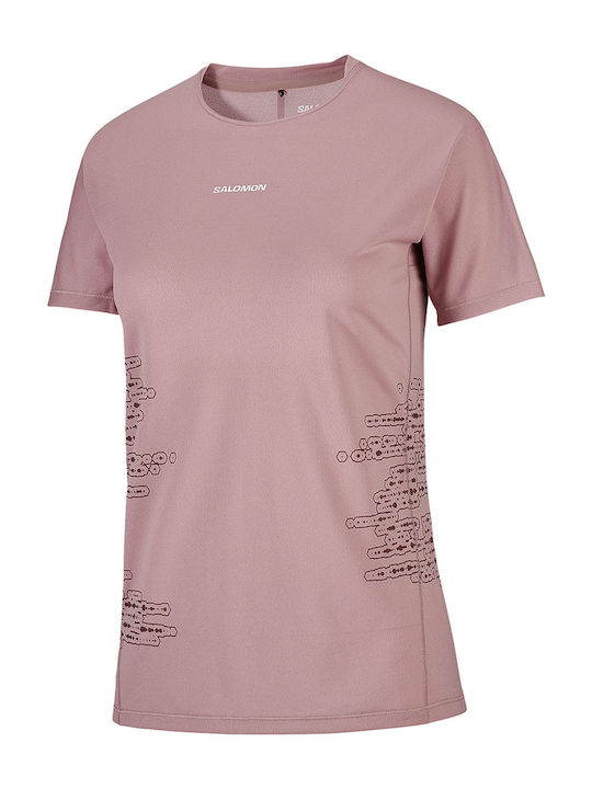 Sense Aero Women's Sports T-shirt Fast Drying Pink