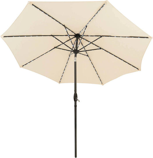 Umbrelă Rotundă Metalică Ecru Φ2.7m Umbrelă Rotundă Metalică Ecru Φ2.7m