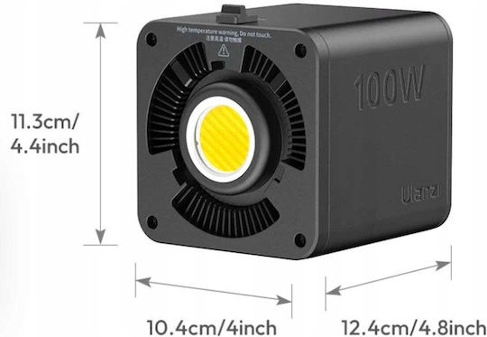 Ulanzi Ml100 Rgb Wb 2700 K 6500 K Auf-Kamera Beleuchtung
