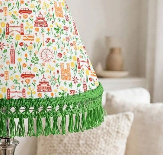 Πορτατίφ London Calling Wood Διαστάσεις 55*20*15 Ε27 Oxygen Lampshades