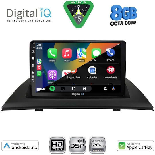 Digital IQ Car Audio System for BMW X3 (E83) 2003-2010 with Touch Screen 9" Digital IQ BXF 18058 CPAA