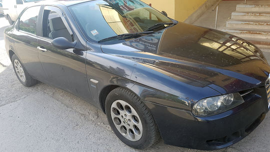 Heko Σετ Ανεμοθραύστες Αυτοκινήτου Μπροστινοί Σκούρο Φιμέ για Alfa Romeo Alfa 156 2τμχ