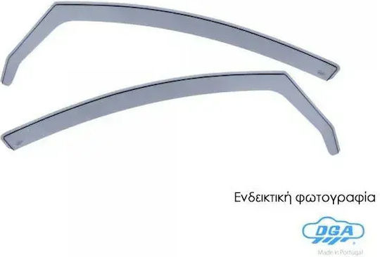 DGA Комплект Ветробрани Dark Fime за Volkswagen Голф / Голф Плюс 2бр