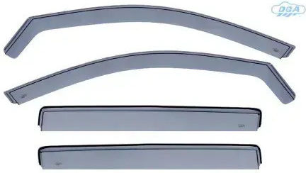 Dga Car Window Windbreakers Tinted Type Vw Golf 8 Cd1 2019 5-Door Plexiglass Material 4 Pieces Dga24059fr Anem.setdga24059fr Anem.setdga24059fr