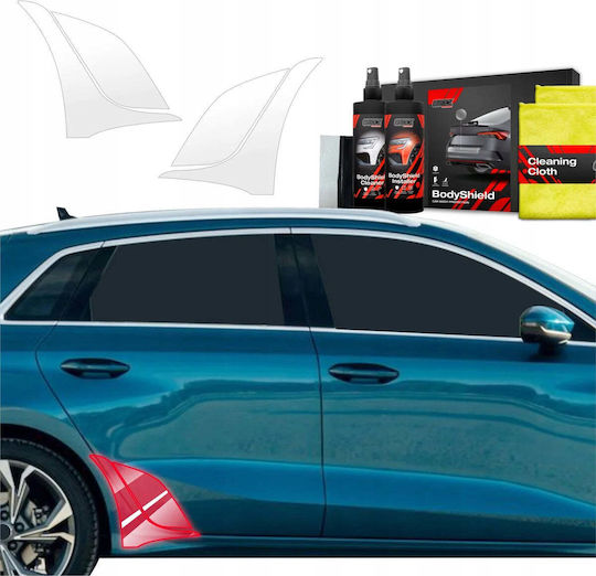 Grizzglass Protective Film Wheel Arches Grizzglass Bodyshield Audi A3 8y Sportback 2020-2023 4in1