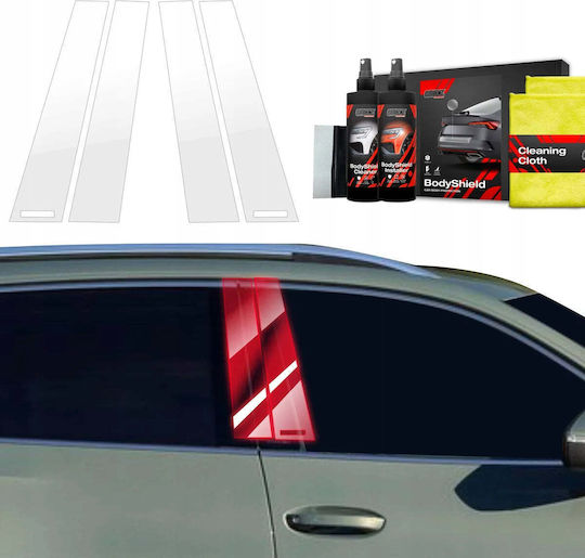 Grizzglass Protective Film Sill Grizzglass Bodyshield Tesla Model X 2021-2025 6w1