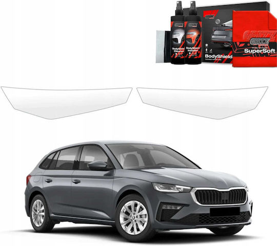 Grizzglass Protective Film Lamps Grizzglass Bodyshield Skoda Scala 2023-2025 2in1