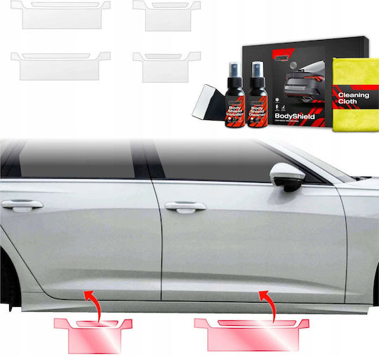 Grizzglass Protective Film Grizzglass Bodyshield Door Sills Audi A6 C8 Sedan 2018-2023 4in1