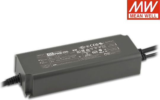 LED Power Supply Waterproof IP67 Power 199.2W with Output Voltage 24V