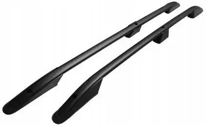 Omtec Parallel Aluminum Roof Bars Black Color Elegance L1 Opel Vivaro 2014-2019 Maximum Load Weight 75kg Omtec 2 Pcs 5225930b/om