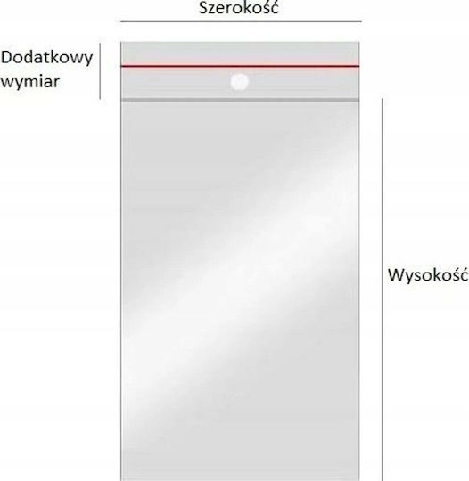 LDPE Пликче с Връзка Прозрачно 10x15см 100бр