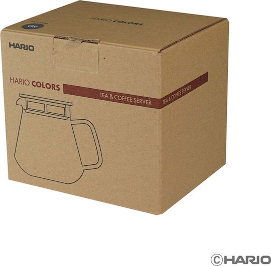 Hario Colors Tea & Coffee Server 600 Ml Γκρι