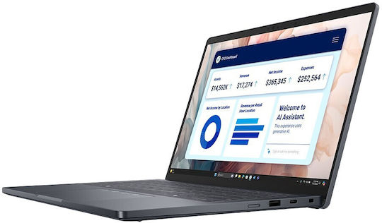 Dell Pro 14 Plus PB14255 14" FHD+ (Ryzen AI PRO Seria 300-7 350/32GB/1TB SSD/Windows 11 Pro) (Tastatură UK)