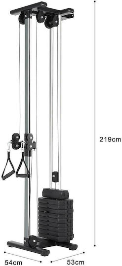 MegaFitness Όργανο Τρικεφάλων με Βάρη 65kg