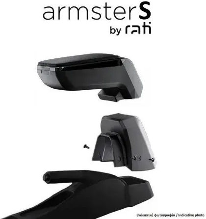 Rati Armster Car PU Armrest for Chevrolet Orlando Black