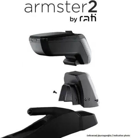 Rati Armster Car PU Armrest for Ford Fusion 2005-2007 Black