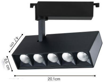Inlight Commercial Linear Ceiling Light 20W IP20