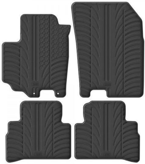 Lampa Set of Front and Rear Mats 4pcs for Suzuki Vitara Black