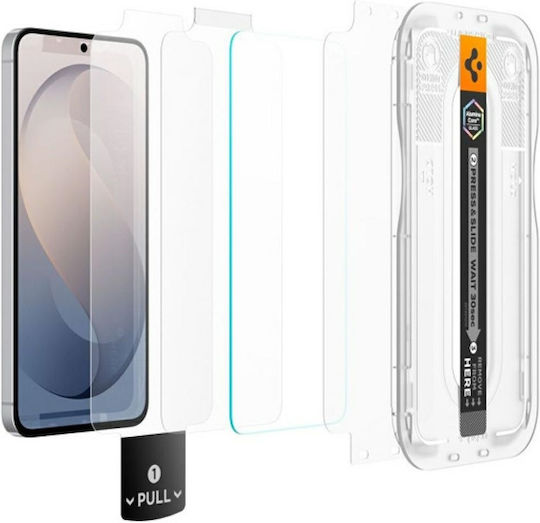 Τζάμι Προστασίας Samsung Galaxy S26 Fe Spigen Glas.tr Ez Fit Pro Ac 2-pack Clear Agl11811