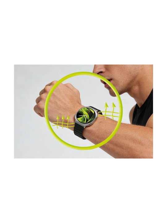 Mobile Origin Easy Strap Магнитна Кайшка Galaxy Watch 8 Черна Mo-mgw8-blk