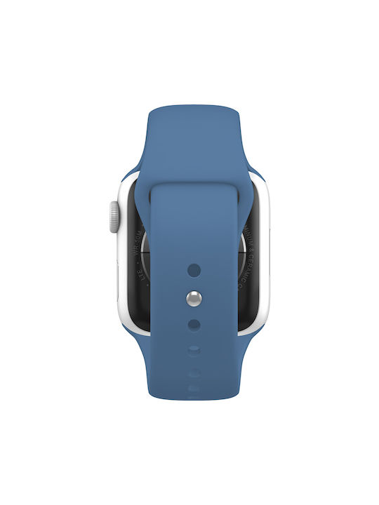 Devia Deluxe Series Sport Armband Silikon mit Pin Blau (Apple Watch 38/40/41/42mm) 324826