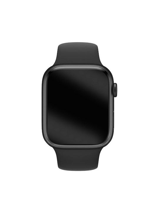 Devia Deluxe Series Sport Armband Silikon mit Pin Schwarz (Apple Watch 44/45/46mm/Ultra 49mm) 324963