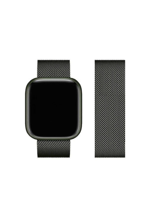 Forcell F-Design Λουράκι Ανοξείδωτο Ατσάλι Πράσινο (Apple Watch 38/40/41/42mm)