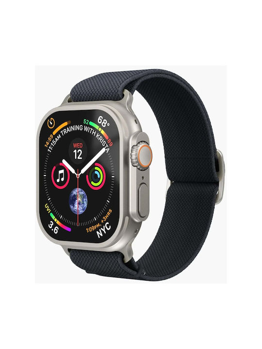 Vonmählen Klassisches Nylon Loop Tragbare Bänder Für Apple Watch 42 44 45 49 mm Einheitsgröße Marineblau Aws00138 Vonmählen Klassisches Nylon Loop Tragbare Bänder Für Apple Watch 42 44 45 49 mm Einheitsgröße Marineblau Aws00138