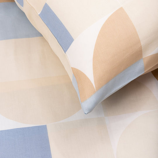 Domoletti Duvet Cover Set 140x200cm Single With Pillowcase Sateen