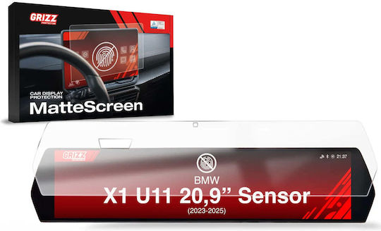 Grizzglass Folie Mată Grizzglass Protecție Cardisplay Bmw X1 U11 Sensor 2023-2025