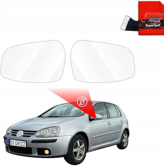Grizzglass Membrană Antiploaie pentru Oglinzi Grizzglass Zerodrop Volkswagen Golf 5 Hatchback 5d 2003-2009