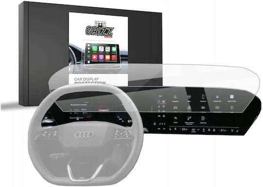 GrizzGlass Navigation Case Folie Ceramică GrizzGlass Cardisplay Protecție Audi Q5 14.5" 2025-2026