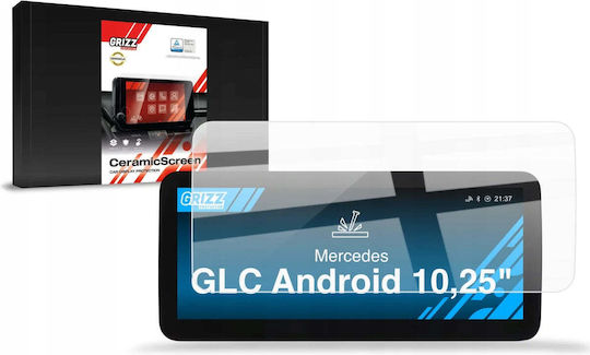 Grizzglass Ceramic Protective Film Cardisplay Protection Mercedes GLC Android 10 25'' 2015-2018