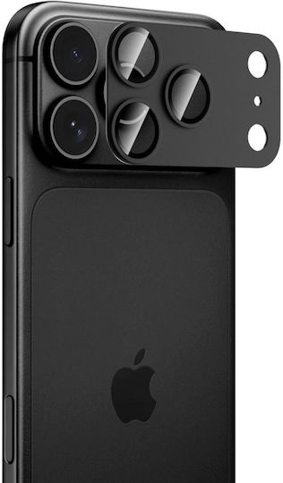 Tech-Protect Camfull Fit+ Προστασία Κάμερας Tempered Glass Μαύρο για το iPhone 18 Pro