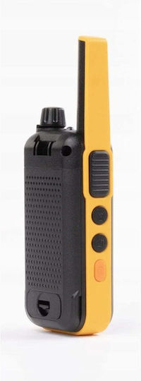 Sencor SMR 700 Walkie Talkie 2W с Монохромен Дисплей Комплект 2 Бр в Жълт Цвят